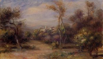皮埃爾 奧古斯特 雷諾阿 Landscape near Cagnes 皮埃爾 奧古斯特 雷諾阿 Landscape near Cagnes